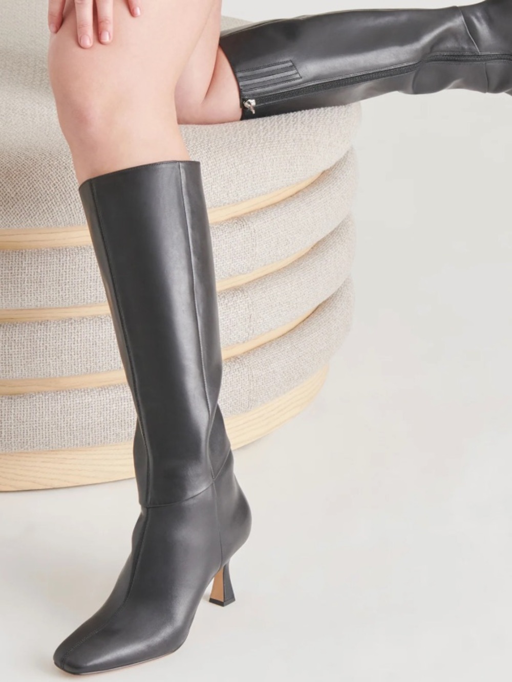 DOLCE VITA Gyra Boots Black Leather Boots- 6.5 - Picture 11 of 13